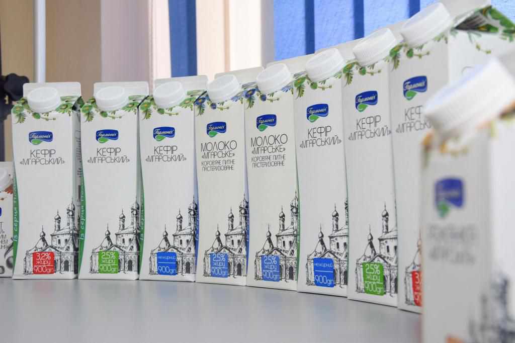 ТМ «Гармонія» презентувала нову лінійку молочної продукції та відзвітувалася про здобутки за рік. ФОТО 