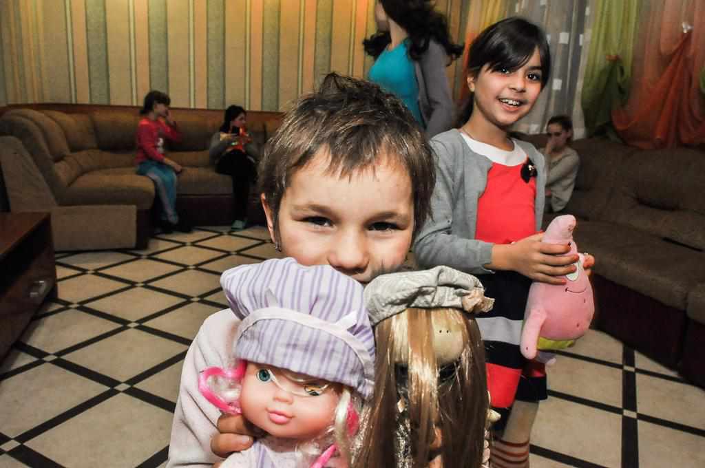 Полтавські волонтери відвезли на Схід подарунки для дітей