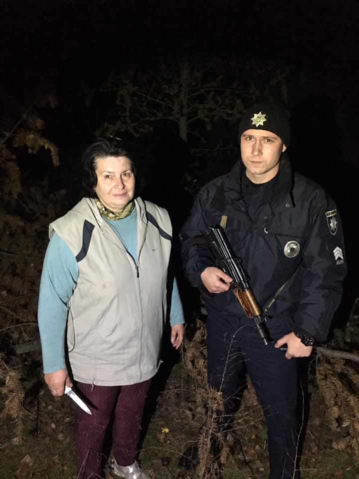 На Полтавщині заблукала пенсіонерка, шукаючи гриби