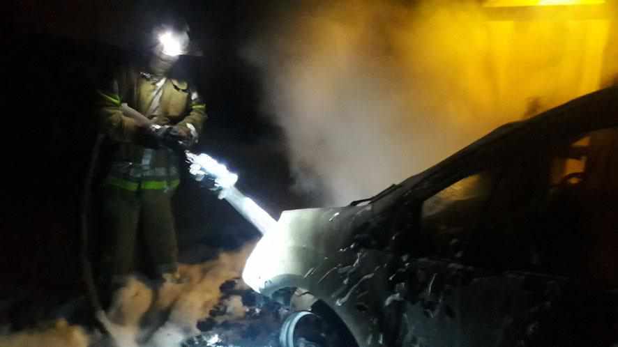На Полтавщині горіли три автівки
