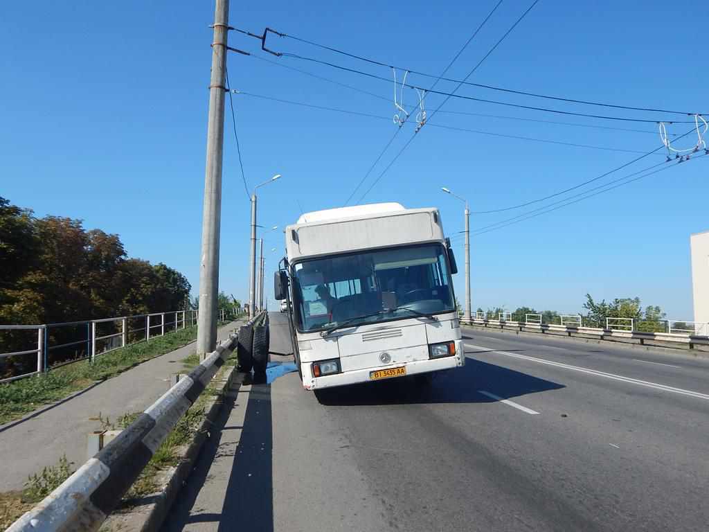 Пасажир полтавського автобуса, у якого відпали колеса, розповів про ДТП
