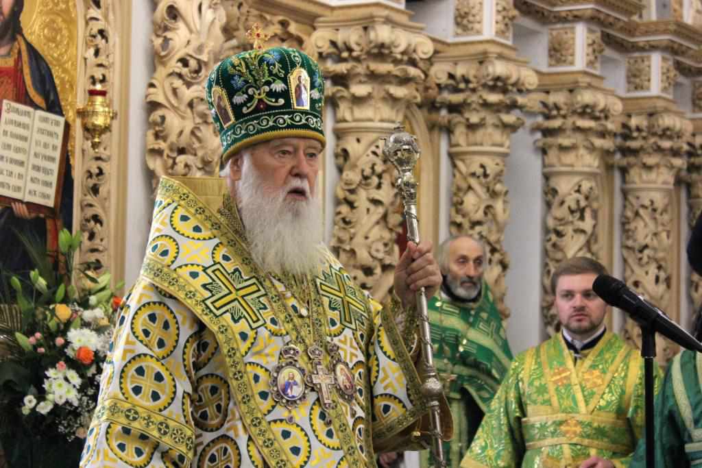 28 листопада Патріарх Філарет відслужить у Полтаві в День пам’яті преподобного Паїсія Величковського