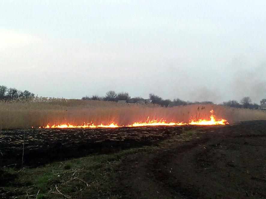 На Полтавщині сталося дві пожежі