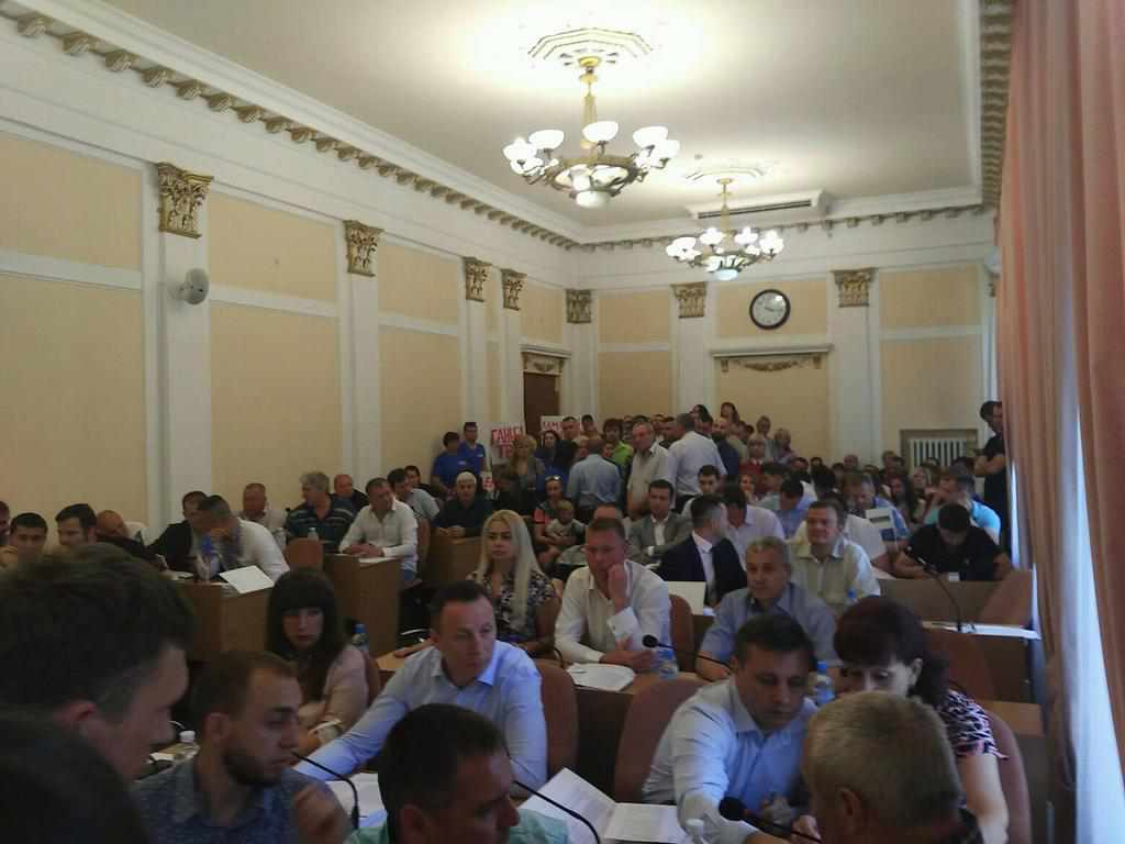 В Полтавській міськраді шестеро депутатів об'єдналися в нову групу