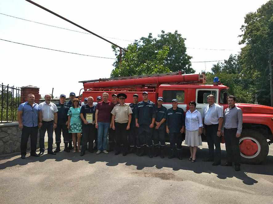 В ОТГ на Полтавщині відкрили місцеву пожежну охорону