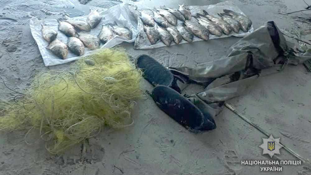 На Полтавщині браконьєр виловив 12 кілограмів риби