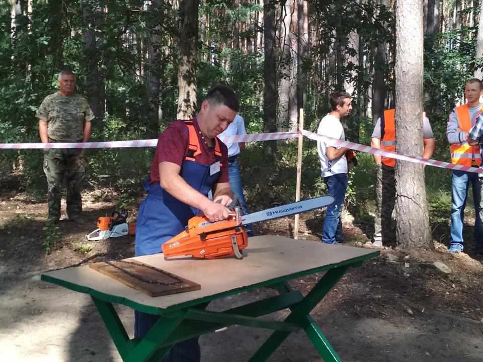 До Дня державного знамена на Полтавщині визначали найкращого вальника лісу