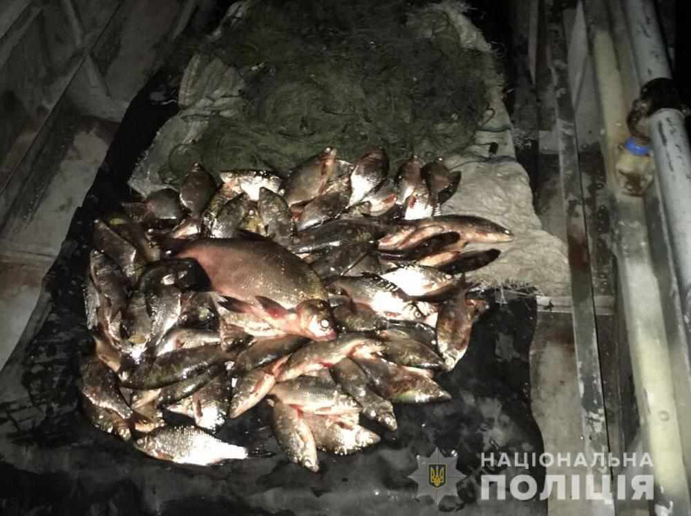На Полтавщині браконьєри виловили 23 кілограми риби