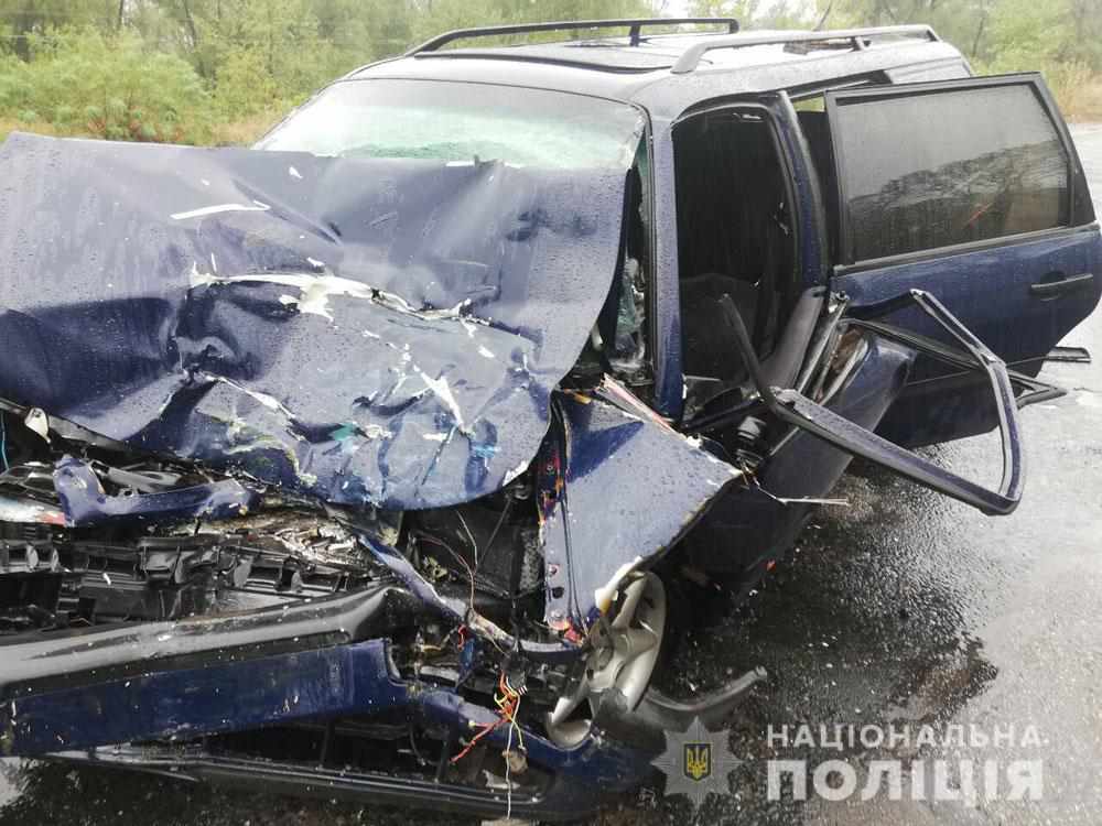 На Полтавщині зіткнулися легковик та мікроавтобус