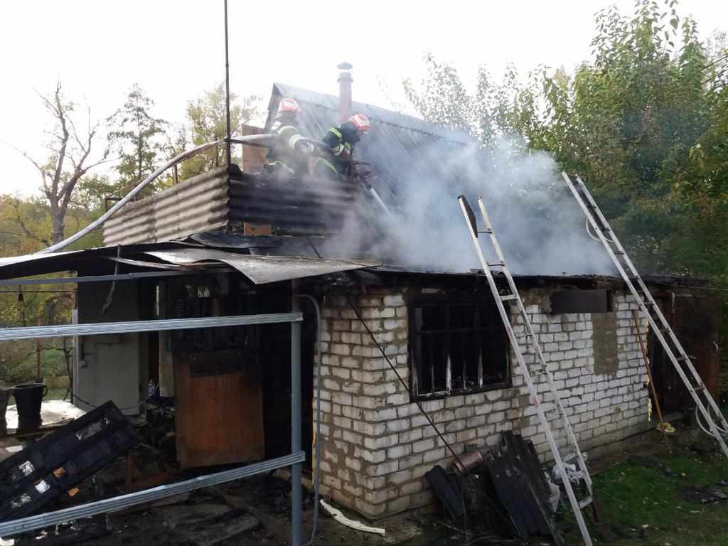 У Полтаві горів будинок