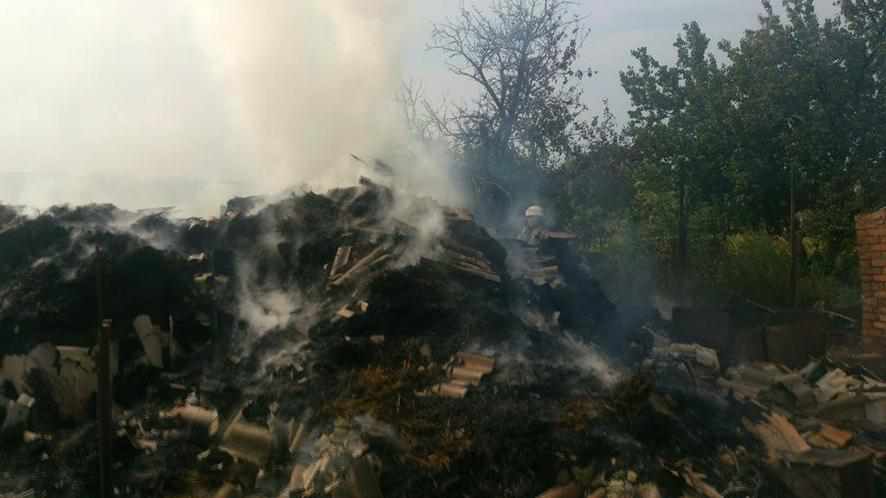 На Полтавщині 18 жовтня в людей згоріло шість тонн сіна