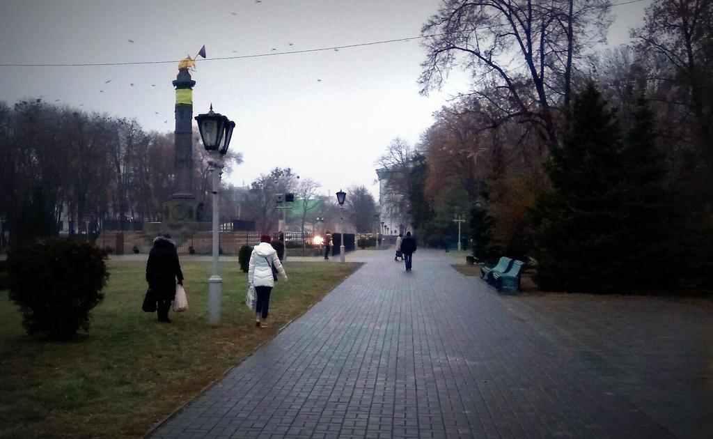 Полтава перетворилася на суцільну ковзанку