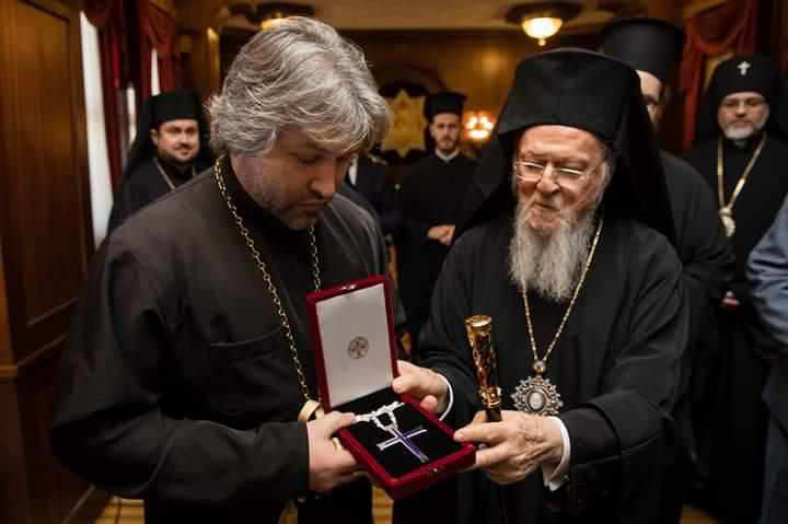 Полтавський священик отримав нагороду від Вселенського патріарха 
