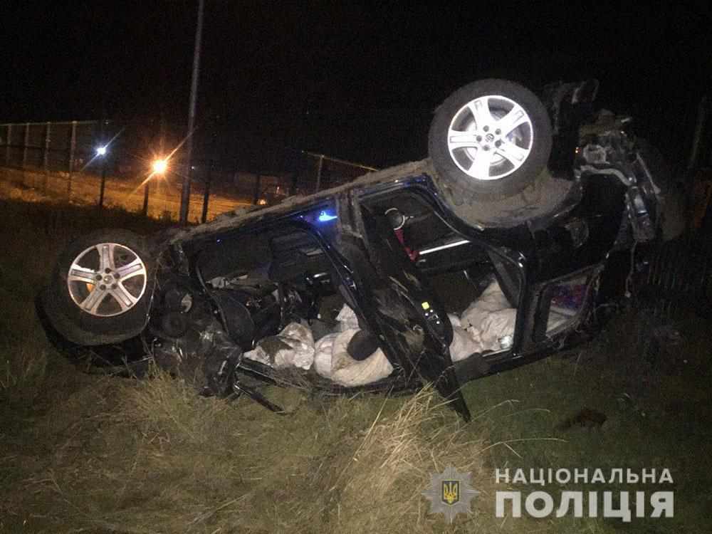 Під Лубнами перекинувся позашляховик: є постраждалі