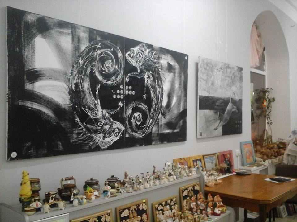 Художниця Анна Петушинська показала полтавцям тіні