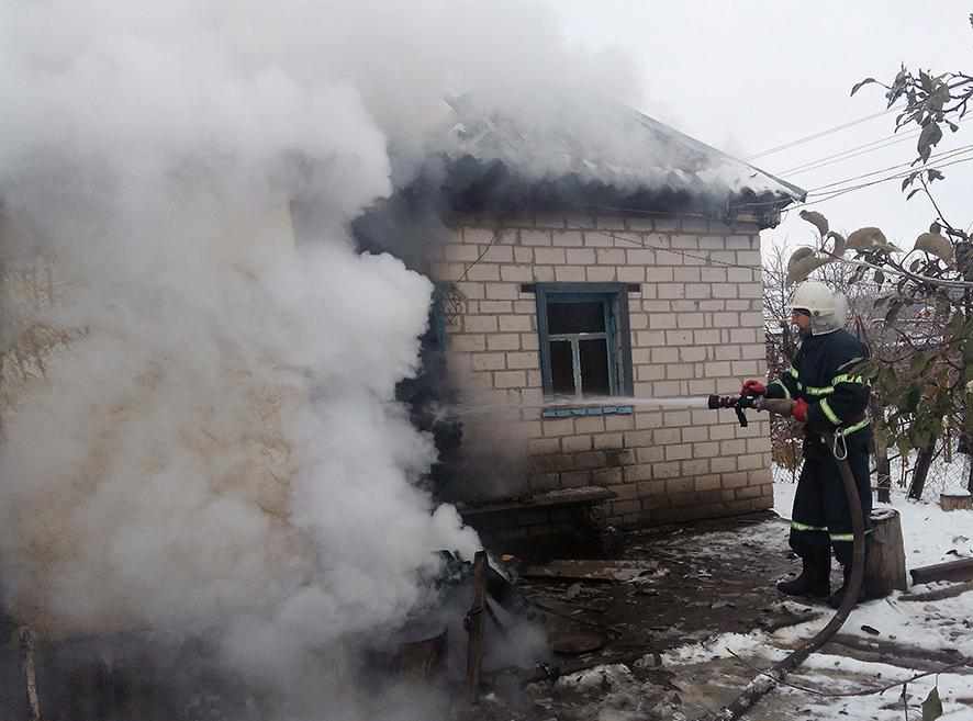 На Полтавщині  під час пожежі загинула пенсіонерка