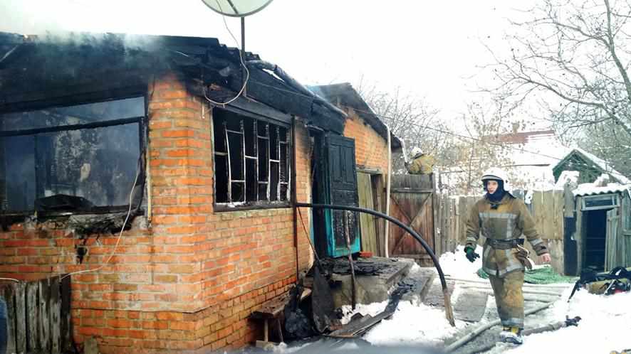 На Полтавщині під час пожежі у власному будинку загинув чоловік
