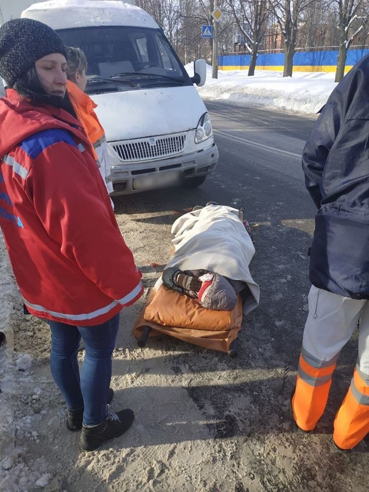 На Полтавщині збили двох людей на пішохідному переході. ФОТО