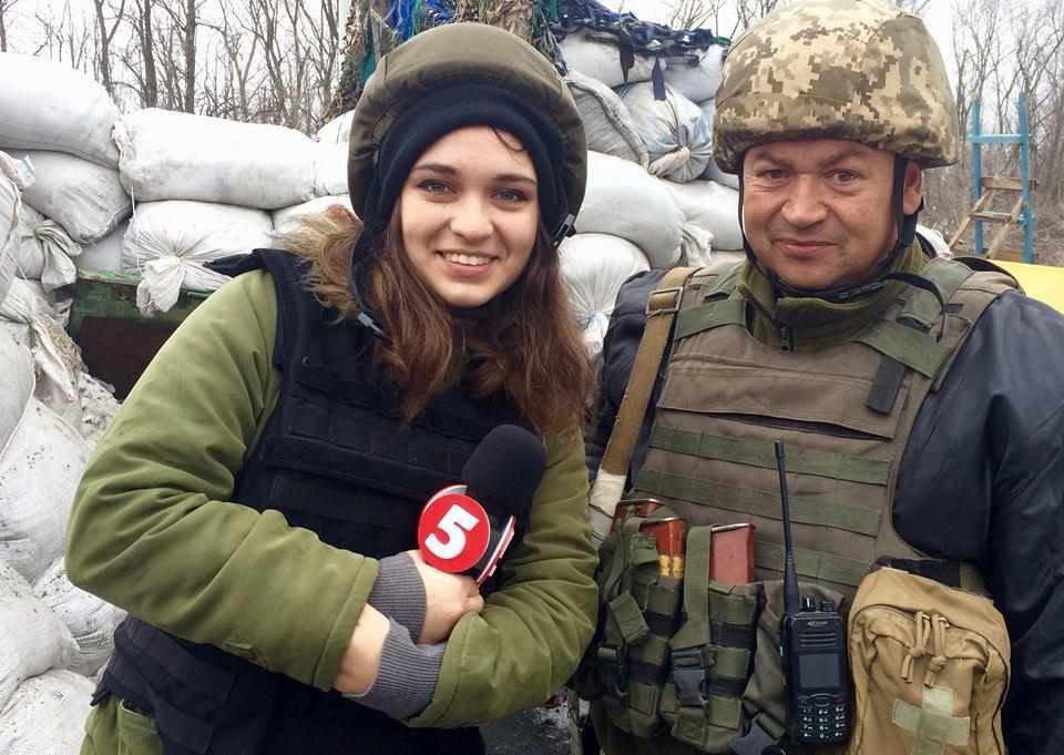 Особливості військової журналістики: кореспондентка родом із Полтави – про своє перебування в зоні ООС (АТО)