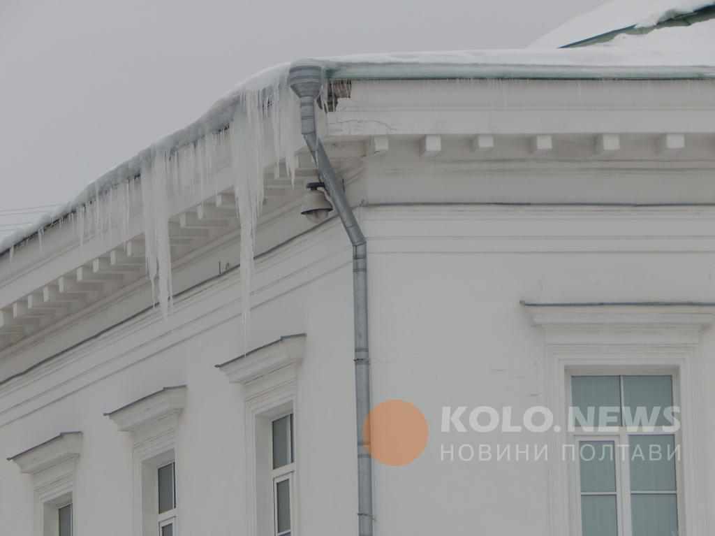 Відомо, скільки протоколів склали у Полтаві на підприємців, які не чистять сніг