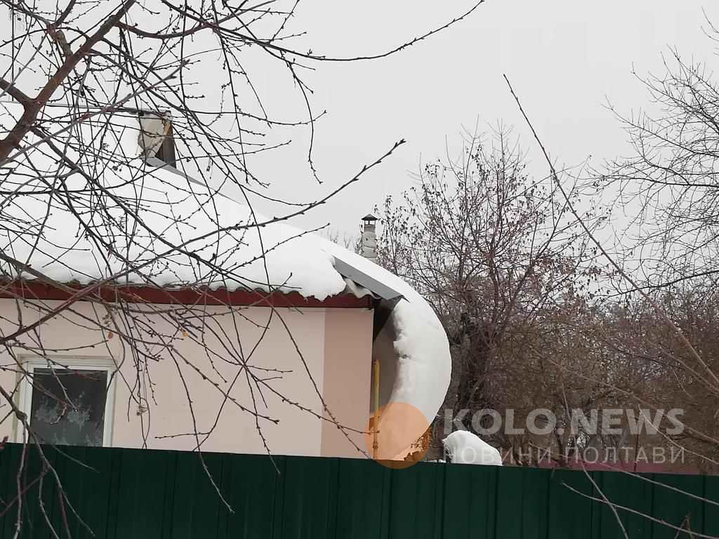 У Полтаві чергова жертва бурульок – на жінку впав лід
