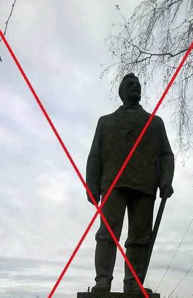 На Полтавщині виявили пам’ятник організатору «червоного терору» в Україні