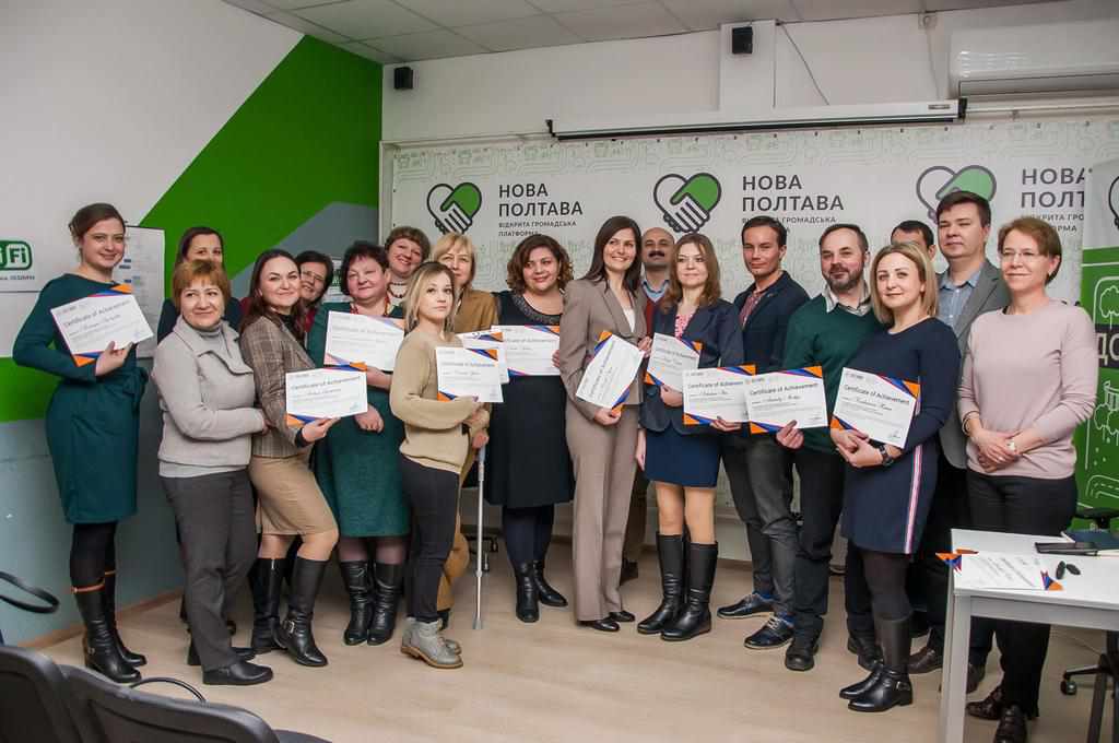 Відбувся випуск першої Школи демократії у Полтаві