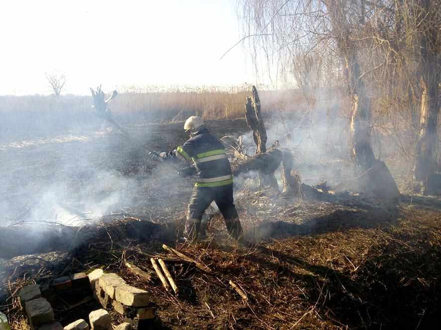 На Полтавщині за добу рятувальники ліквідували 24 пожежі на відкритій території