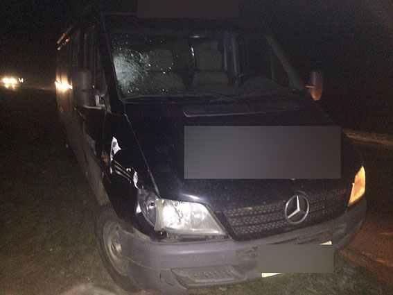 На Полтавщині на смерть збили чоловіка