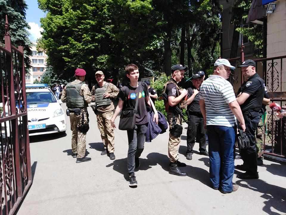У Полтаві повідомили про замінування вишу. ФОТО