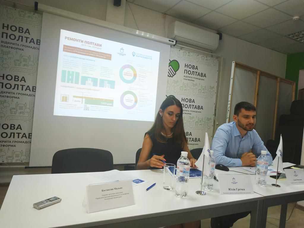 У Полтаві показали топ-3 найдорожчих ремонти: ніхто із влади не прийшов