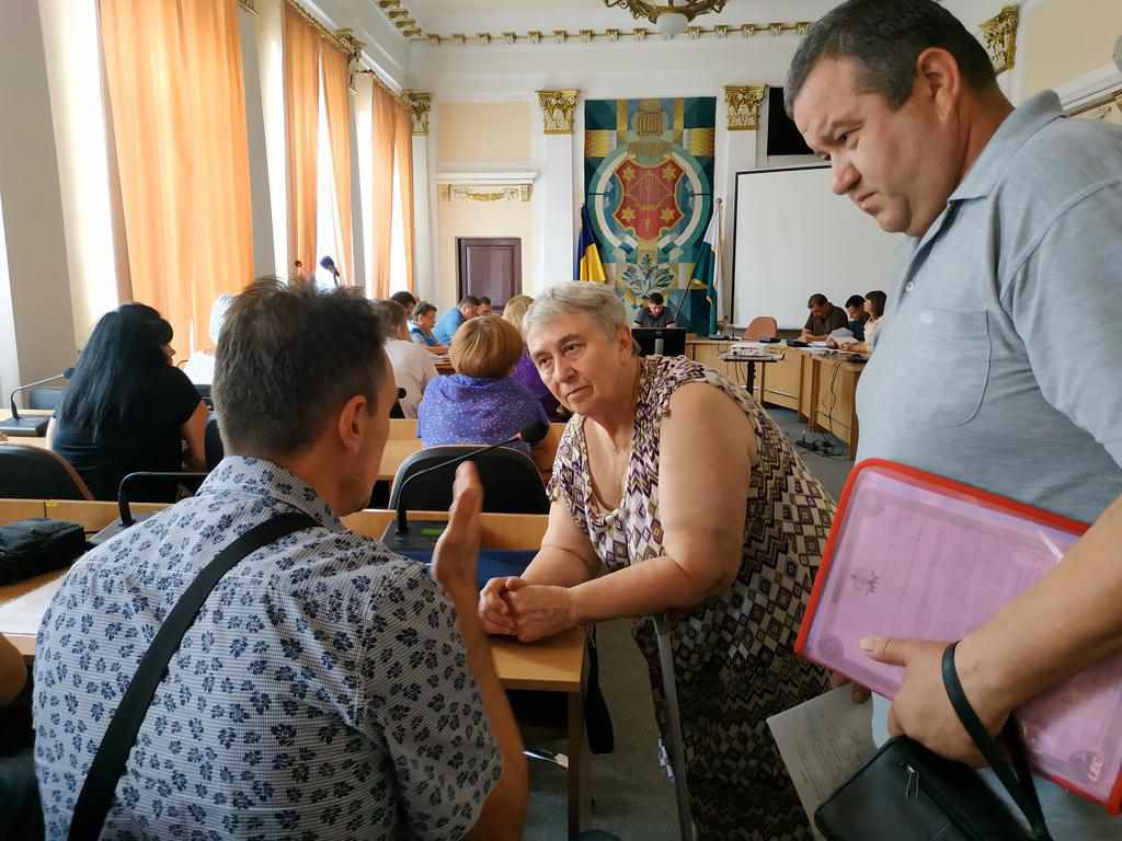 У Полтаві обговорювали приватизацію будинку, якого не існує