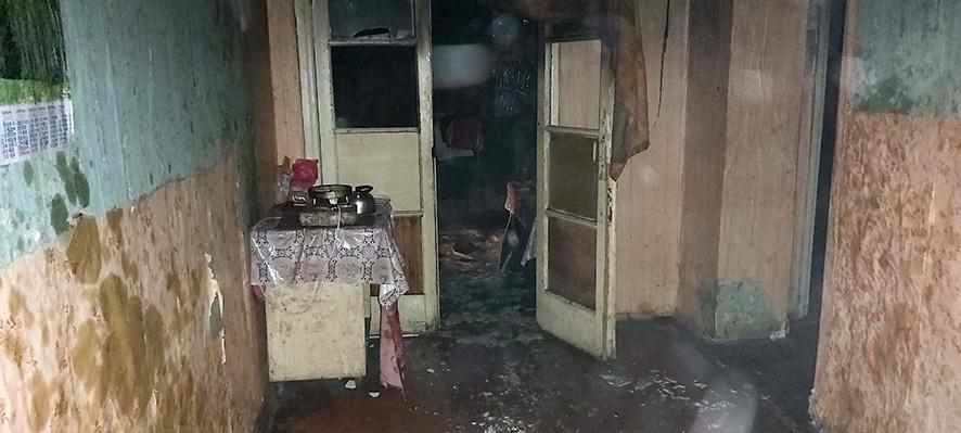 У Полтаві вигоріла квартира