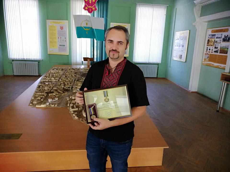 Член виконкому Полтавської міської ради отримав нагороду від президента 