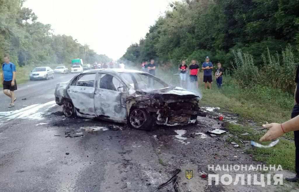 ДТП під Полтавою: відомо, хто був за кермом автомобіля Toyota