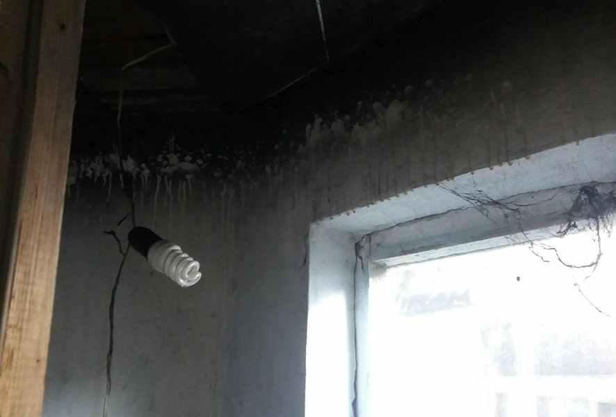 На Полтавщині зайнявся будинок