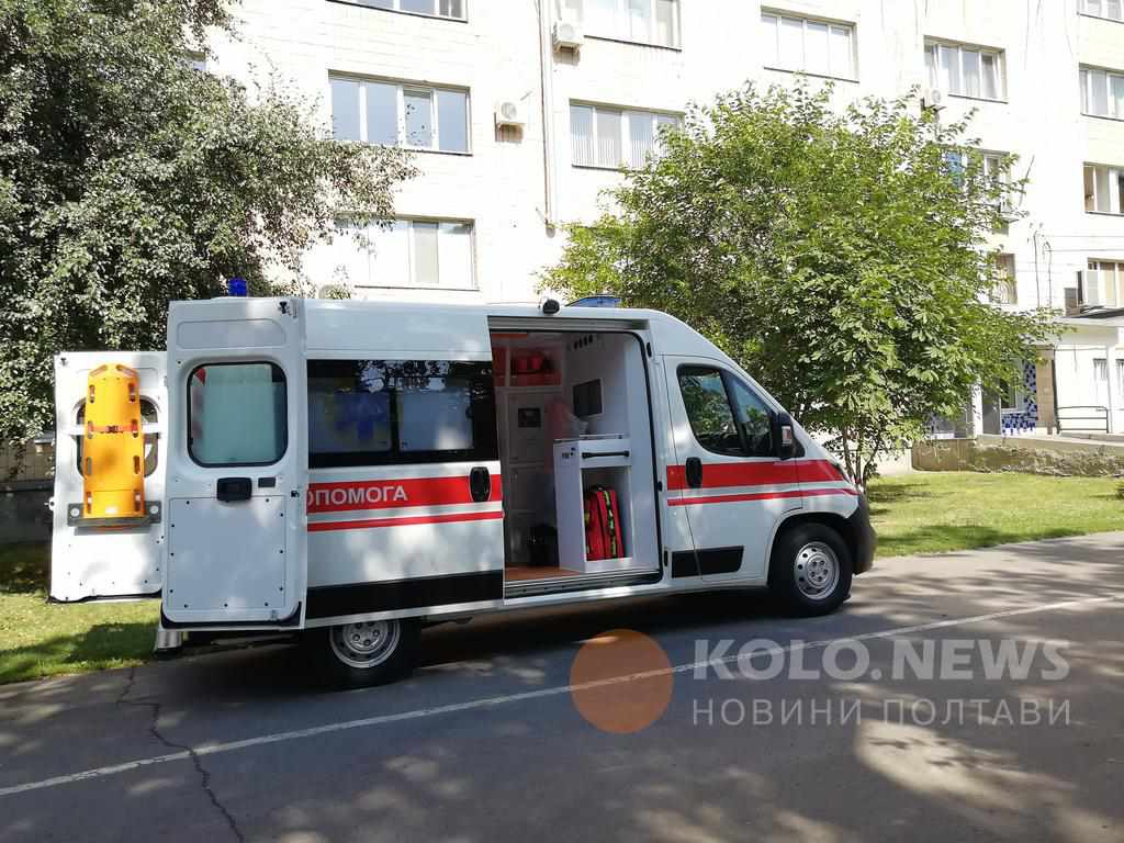 У Кременчуці надсучасне авто 103 почало обслуговувати пацієнтів. ВІДЕО