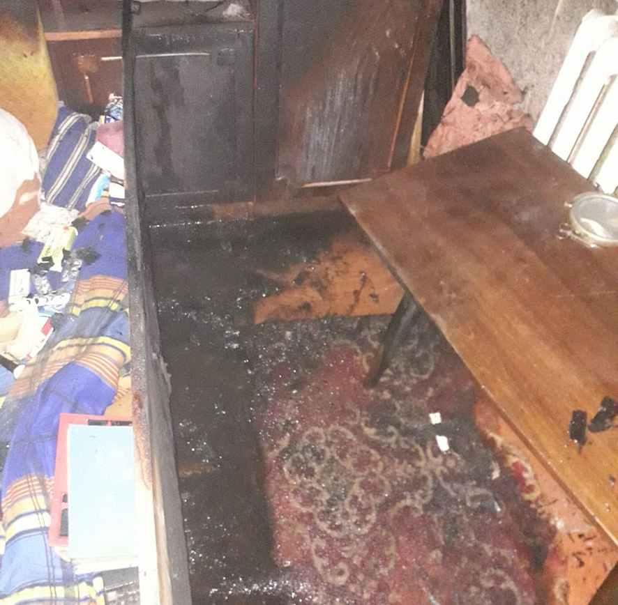 В центрі Полтави горіла квартира: загинув чоловік