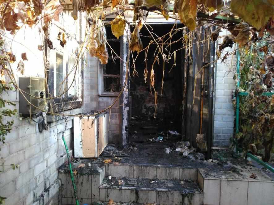 У Кременчуці горів будинок