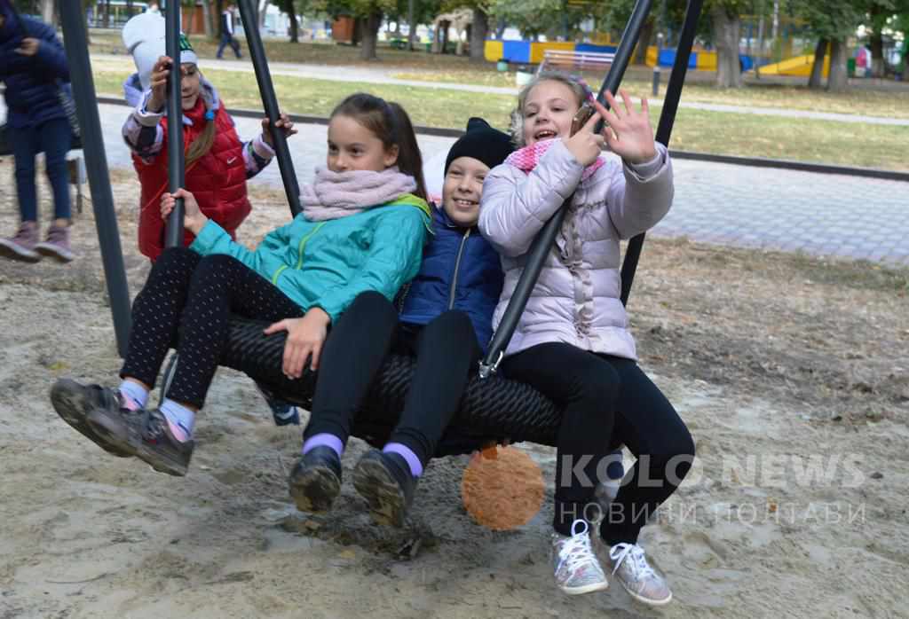 У Полтаві відкрили дитячий інклюзивний майданчик. ФОТО