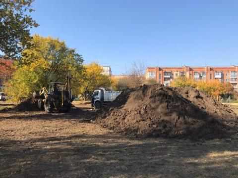 У Полтаві почали реконструкцію парку на Браїлках. ФОТО