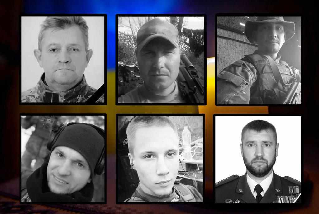 Військовослужбовці, які загинули в ООС у листопаді 2019 року. ФОТО
