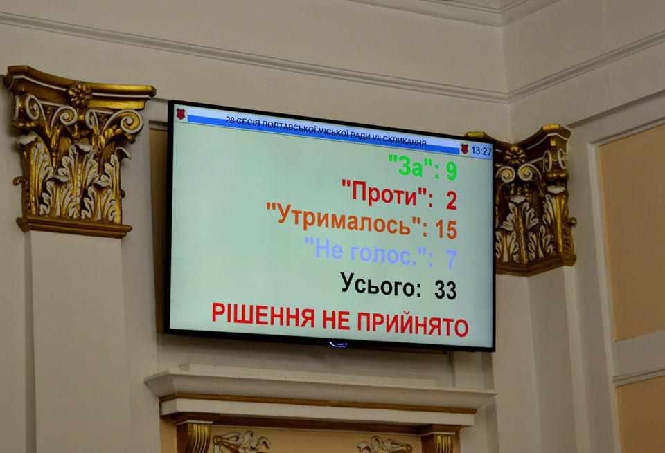 Депутати не ліквідували районні у Полтаві ради: як діятимуть далі