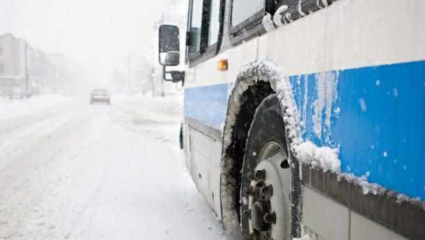 Перший сніг на Полтавщині: яка ситуація із громадським транспортом в області
