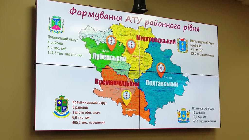 Полтавщина має тиждень, щоб подати Уряду перспективні плани формування територій громад
