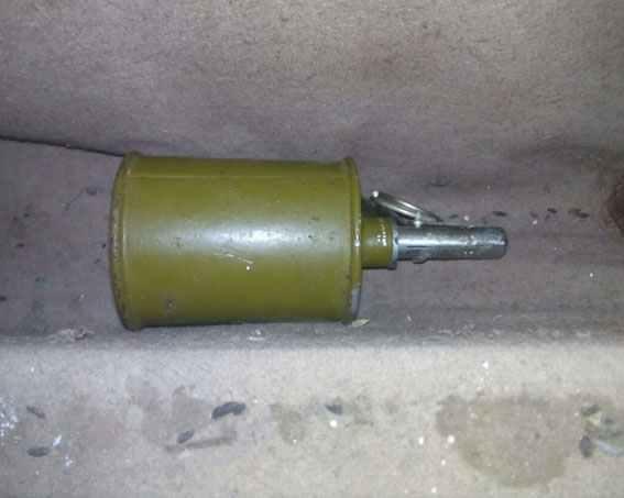 На Полтавщині у чоловіка знайшли гранату