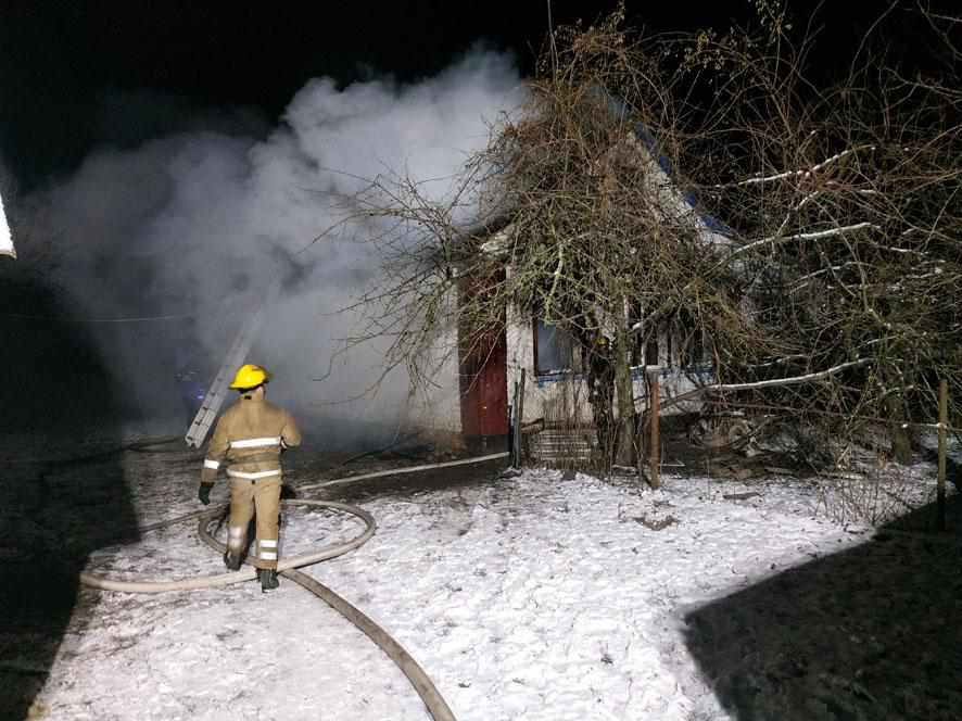 На Полтавщині в людей вигоріла частина будинку