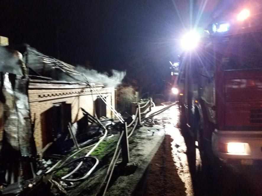 У Полтаві на вулиці Сакко горів будинок на чотирьох господарів