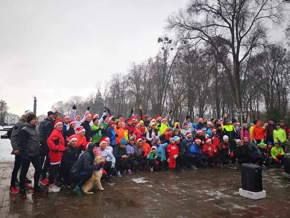 50 полтавців 1 січня вийшли на марафон