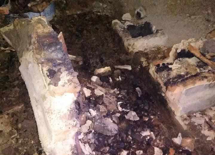 На Полтавщині спалахнув будинок